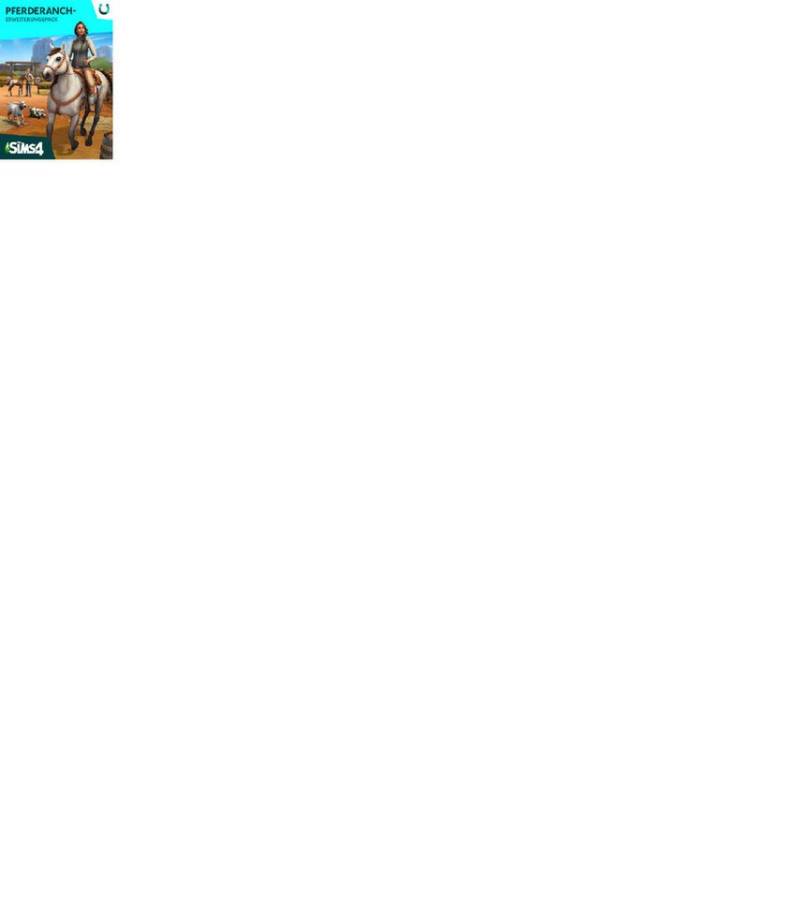 Sims 4 - Pferderanch - Erweiterungspack (Code in a Box) PC von Electronic Arts
