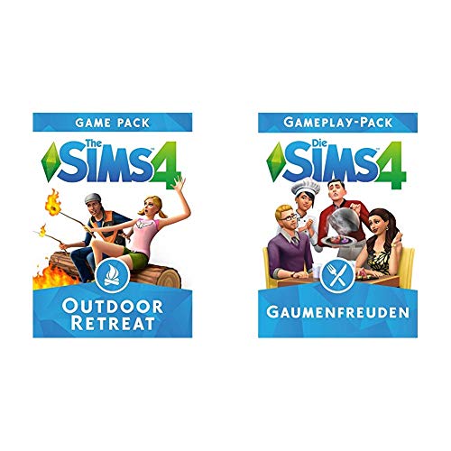 THE SIMS 4 - Outdoor Retreat Edition DLC |PC Origin Instant Access & The Sims 4 - Gaumenfreuden DLC [PC Code - Origin] von Electronic Arts