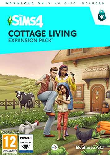 The Sims 4 Cottage Living Expansion Pack (CIAB) PC Code in Box von Electronic Arts