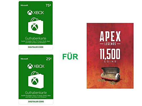 Xbox Live Guthaben für Apex Legends 11.500 Münzen | Xbox One - Download Code von Electronic Arts