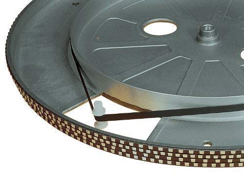 Schwarz 185 mm Plattenspieler Zahnriemen von Electrovision