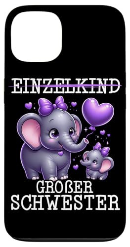 Einzelkind Große Schwester Elefant Älteres Geschwisterkind Hülle für iPhone 13 Einzelkind Große Schwester Elefant Älteres Geschwisterkind Hülle für iPhone 13 von Elefant Große Schwester in spe Neue Schwester