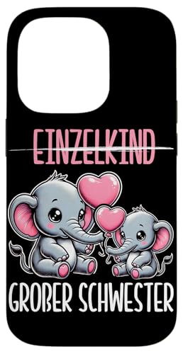 Einzelkind Große Schwester Elefant Älteres Geschwisterkind Hülle für iPhone 14 Pro Einzelkind Große Schwester Elefant Älteres Geschwisterkind Hülle für iPhone 14 Pro von Elefant Große Schwester in spe Neue Schwester