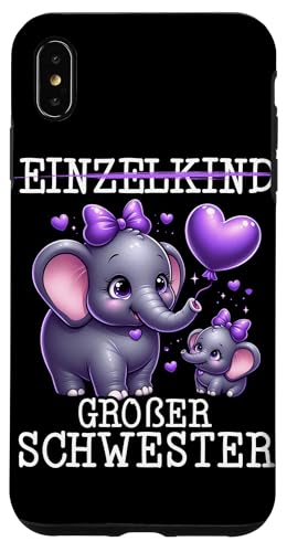 Einzelkind Große Schwester Elefant Älteres Geschwisterkind Hülle für iPhone XS Max Einzelkind Große Schwester Elefant Älteres Geschwisterkind Hülle für iPhone XS Max von Elefant Große Schwester in spe Neue Schwester
