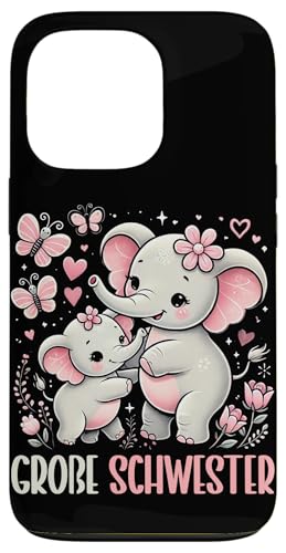 Große Schwester Elefant Älteres Geschwisterkind Mädchen Hülle für iPhone 13 Pro Große Schwester Elefant Älteres Geschwisterkind Mädchen Hülle für iPhone 13 Pro von Elefant Große Schwester in spe Neue Schwester