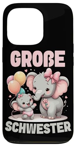 Große Schwester Elefantenliebhaberin Älteres Geschwisterkind Hülle für iPhone 13 Pro Große Schwester Elefantenliebhaberin Älteres Geschwisterkind Hülle für iPhone 13 Pro von Elefant Große Schwester in spe Neue Schwester