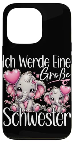 Große Schwester Elefantenliebhaberin Älteres Geschwisterkind Hülle für iPhone 13 Pro Große Schwester Elefantenliebhaberin Älteres Geschwisterkind Hülle für iPhone 13 Pro von Elefant Große Schwester in spe Neue Schwester
