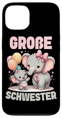 Große Schwester Elefantenliebhaberin Älteres Geschwisterkind Hülle für iPhone 13 Große Schwester Elefantenliebhaberin Älteres Geschwisterkind Hülle für iPhone 13 von Elefant Große Schwester in spe Neue Schwester