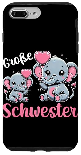 Große Schwester Elefantenliebhaberin Älteres Geschwisterkind Hülle für iPhone 7 Plus/8 Plus Große Schwester Elefantenliebhaberin Älteres Geschwisterkind Hülle für iPhone 7 Plus/8 Plus von Elefant Große Schwester in spe Neue Schwester