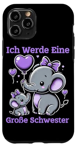 Ich Werde Eine Große Schwester Elefant Geschwisterkind Hülle für iPhone 11 Pro Ich Werde Eine Große Schwester Elefant Geschwisterkind Hülle für iPhone 11 Pro von Elefant Große Schwester in spe Neue Schwester