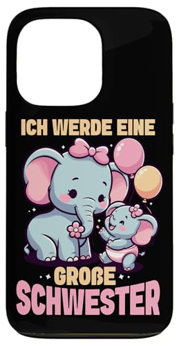 Ich Werde Eine Große Schwester Elefanten Geschwisterkind Hülle für iPhone 13 Pro Ich Werde Eine Große Schwester Elefanten Geschwisterkind Hülle für iPhone 13 Pro von Elefant Große Schwester in spe Neue Schwester