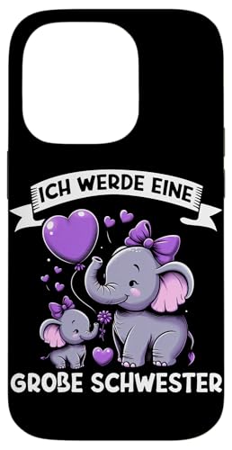Ich Werde Große Schwester Elefant Älteres Geschwisterkind Hülle für iPhone 14 Pro Ich Werde Große Schwester Elefant Älteres Geschwisterkind Hülle für iPhone 14 Pro von Elefant Große Schwester in spe Neue Schwester