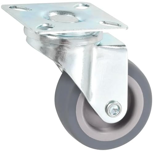96 Stk. Lenkrollen 50 mm für Gartenpflege - TPR & Zinkbeschichtetes Eisen - Robust & Langlebig für Rasenmäher & Gartenwagen 96 Stk. Lenkrollen 50 mm für Gartenpflege - TPR & Zinkbeschichtetes Eisen - Robust & Langlebig für Rasenmäher & Gartenwagen von Eleganz