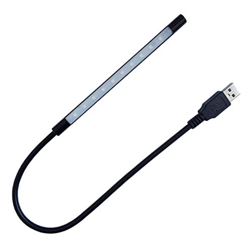 dzydzr Tragbare Lampe USB LED 5 V 1 W 10 LED Touch Dimmer Lampe Flexibler Hals 360 Grad drehbar Book Leselampen/Schreibtisch Lampe/Tastatur/PC Light/Camping Light dzydzr Tragbare Lampe USB LED 5 V 1 W 10 LED Touch Dimmer Lampe Flexibler Hals 360 Grad drehbar Book Leselampen/Schreibtisch Lampe/Tastatur/PC Light/Camping Light von Eleidgs