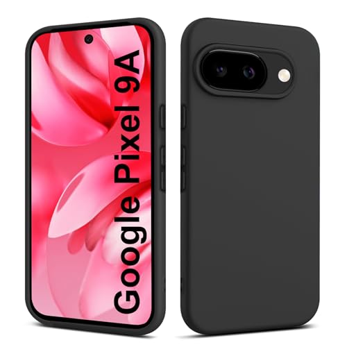 Elekpia Ultradünne Hülle für Goole Pixel 9A, Matt Schwarz weiche Silikon Handyhülle mit hautschmeichelnder Griffigkeit | Stoßfeste Anti-Fingerprint Schutzhülle Case Elekpia Ultradünne Hülle für Goole Pixel 9A, Matt Schwarz weiche Silikon Handyhülle mit hautschmeichelnder Griffigkeit | Stoßfeste Anti-Fingerprint Schutzhülle Case von Elekpia