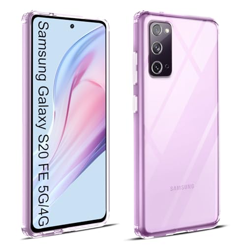 Elekpia Crystal Clear Hülle Kompatibel mit Samsung Galaxy S20 FE 5G/4G, Anti-Fingerabdruck Anti-Vergilbungs Handyhülle, Kratzfest Stoßfest Durchsichtig Schutzhülle, TPU Case, Dünn Cover (Transparent) Elekpia Crystal Clear Hülle Kompatibel mit Samsung Galaxy S20 FE 5G/4G, Anti-Fingerabdruck Anti-Vergilbungs Handyhülle, Kratzfest Stoßfest Durchsichtig Schutzhülle, TPU Case, Dünn Cover (Transparent) von Elekpia