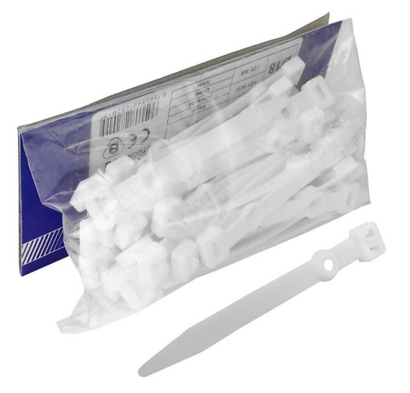 Elektro-Plast Kabelbinder 50 STK. Kabelbinder/Halter UP-z Ø18 upz18 12.18 E-P (1-St) von Elektro-Plast