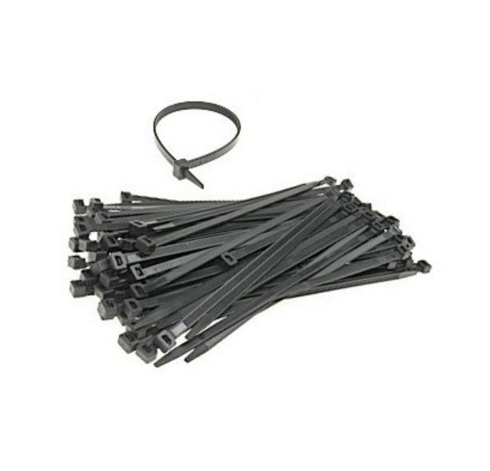 Elektro-Plast Kabelbinder Kabelbinder OZC 3,5/140mm Schwarz 25.115 UV 100stk E-P (1-St) von Elektro-Plast