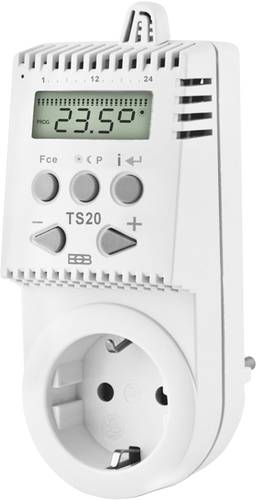 Elektrobock 000150 TS20 Raumthermostat Zwischenstecker 1St. Elektrobock 000150 TS20 Raumthermostat Zwischenstecker 1St. von Elektrobock