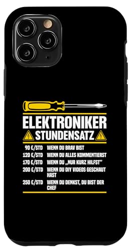 Elektriker Stundensatz Hülle für iPhone 11 Pro Elektriker Stundensatz Hülle für iPhone 11 Pro von Elektroniker Stundensatz
