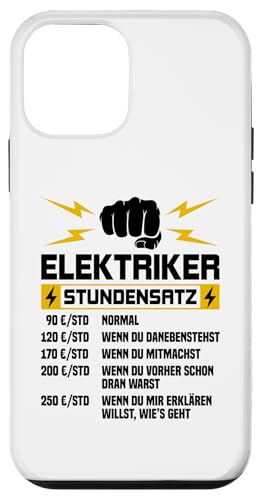 Elektriker Stundensatz Hülle für iPhone 12 mini Elektriker Stundensatz Hülle für iPhone 12 mini von Elektroniker Stundensatz