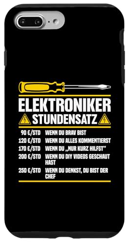 Elektriker Stundensatz Hülle für iPhone 7 Plus/8 Plus Elektriker Stundensatz Hülle für iPhone 7 Plus/8 Plus von Elektroniker Stundensatz