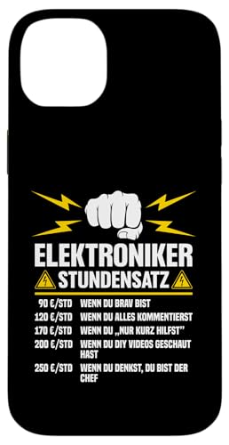 Elektroniker Stundensatz Hülle für iPhone 14 Plus von Elektroniker Stundensatz