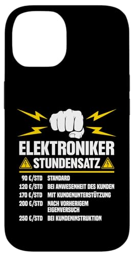 Elektroniker Stundensatz Hülle für iPhone 14 Elektroniker Stundensatz Hülle für iPhone 14 von Elektroniker Stundensatz