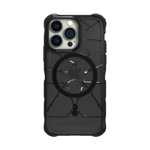 Element Case Special Ops MagSafe für iPhone 14 Pro (6,1 Zoll) – MagSafe kompatibel, robust, leicht und Mil-Spec Drop Tested – Smoke/Black – (EMT-322-263FR-01) von Element Case
