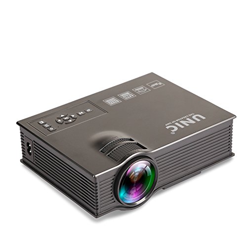 UC40 Mini Mobiler Projektor LED LCD HD Beamer TV Videoprojektor von Eleoption