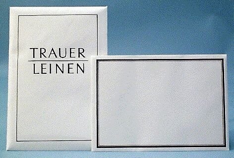 Elepa - rössler kuvert 171800 MAILmedia Trauerkarte, inklusiv Briefumschlag von Elepa - rössler kuvert