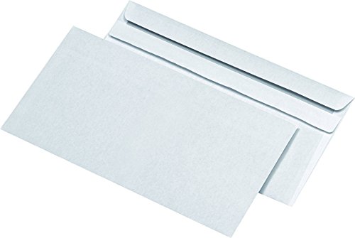 ELEPA 30005427 Kompaktumschläge ohne Fenster (229x125 mm), selbstklebend, 75 g/qm, 1.000 Stück von Elepa