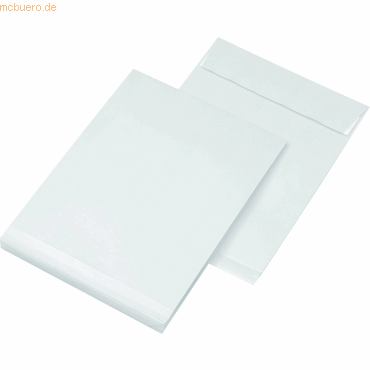 Elepa Faltentaschen Securitex B4 130g/qm haftklebend weiß VE=100 Stück Elepa Faltentaschen Securitex B4 130g/qm haftklebend weiß VE=100 Stück von Elepa