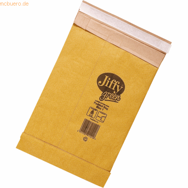 Elepa Papierpolstertasche Jiffy 1 Innenmaß 165x280mm braun von Elepa