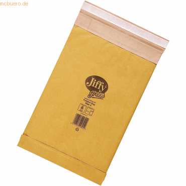 Elepa Papierpolstertasche Jiffy 3 Innenmaß 195x343mm braun von Elepa