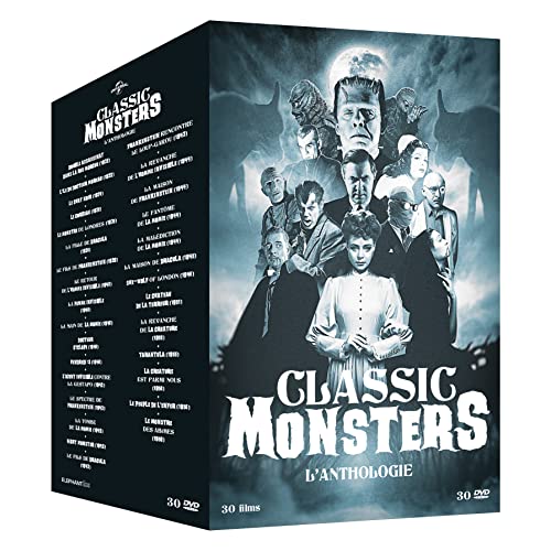Classic Monsters - L'Anthologie - Coffret 30 films - 30 DVD Classic Monsters - L'Anthologie - Coffret 30 films - 30 DVD von Elephant Films