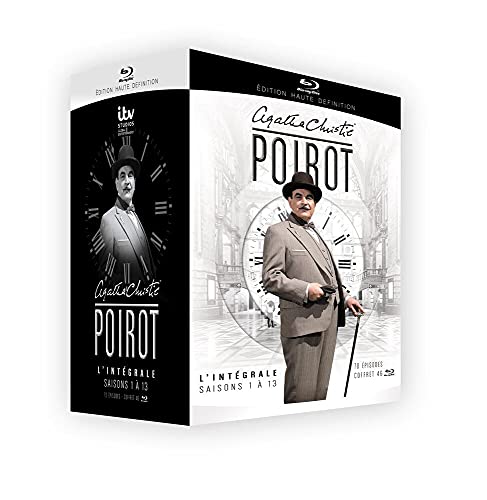 Hercule Poirot - L'intégrale des saisons 1 à 13 - Coffret 45 Blu-ray von Elephant Films