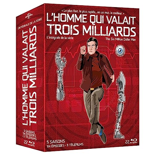 L'homme qui valait trois milliards - intégrale - saisons 1 à 5 [Blu-ray] [FR Import] von Elephant Films