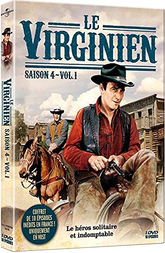 Le Virginien - Saison 4 - Volume 1 - Coffret 5 DVD von Elephant Films