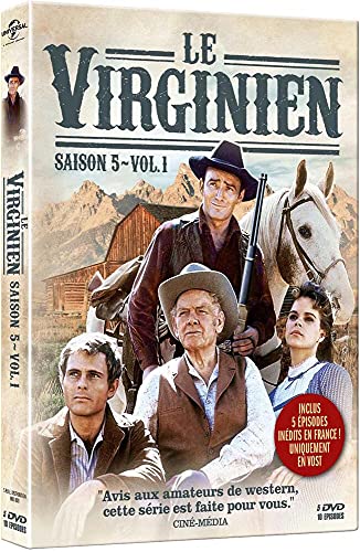 Le Virginien - Saison 5 - Volume 1 - Coffret 5 DVD von Elephant Films