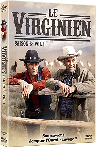 Le Virginien - Saison 6 - Volume 1 - Coffret 5 DVD von Elephant Films