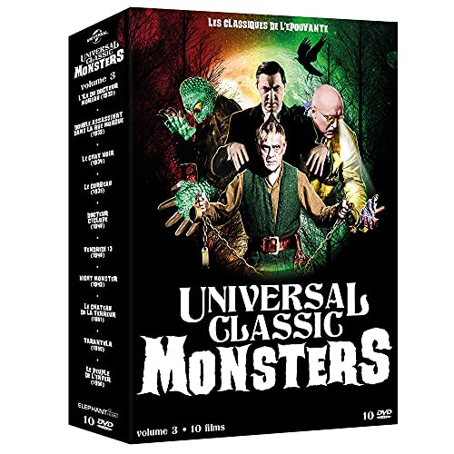 Elephant Films Universal Classic Monsters - Volume 3 - coffret 10 DVD Elephant Films Universal Classic Monsters - Volume 3 - coffret 10 DVD von Elephant Films