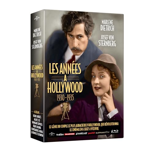 Marlene dietrich - josef von sternberg : les années à hollywood - coffret 6 films [Blu-ray] [FR Import] von Elephant