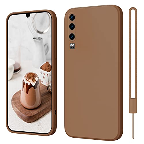 ElestBela Huawei P30 Hülle Silikon Case, Hanyhülle Huawei P30 Case Ultra Dünn mit Microfiber, Kameraschutz und Bildschirmschutz, Kratzfeste Hülle für Huawei P30 Braun ElestBela Huawei P30 Hülle Silikon Case, Hanyhülle Huawei P30 Case Ultra Dünn mit Microfiber, Kameraschutz und Bildschirmschutz, Kratzfeste Hülle für Huawei P30 Braun von ElestBela