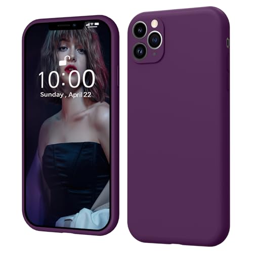 ElestBela iPhone 11 Pro Hülle Silikon Case, Hanyhülle iPhone 11 Pro Ultra Dünn Slim mit Microfiber, Kratzfeste Rundumschutz Case Schutzhülle Hülle für iPhone 11 Pro 5.8'' Dunkel Lila ElestBela iPhone 11 Pro Hülle Silikon Case, Hanyhülle iPhone 11 Pro Ultra Dünn Slim mit Microfiber, Kratzfeste Rundumschutz Case Schutzhülle Hülle für iPhone 11 Pro 5.8'' Dunkel Lila von ElestBela