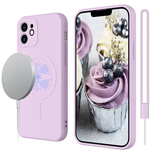 ElestBela iPhone 12 Hülle, Handyhülle iPhone 12 Case Kompatibel mit MagSafe, Magnetisch Hülle iPhone 12 Dünn, Kratzfeste Rundumschutz Magnetic Schutzhülle Hülle iPhone 12 6.1'' Lila ElestBela iPhone 12 Hülle, Handyhülle iPhone 12 Case Kompatibel mit MagSafe, Magnetisch Hülle iPhone 12 Dünn, Kratzfeste Rundumschutz Magnetic Schutzhülle Hülle iPhone 12 6.1'' Lila von ElestBela