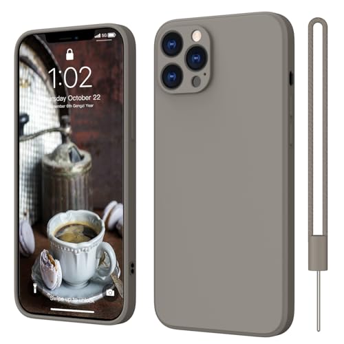 ElestBela für iPhone 12 Pro Hülle, Handyhülle für iPhone 12 Pro Ultra Dünn Slim mit Microfiber, Kratzfeste Rundumschutz Case Schutzhülle Hülle Grau ElestBela für iPhone 12 Pro Hülle, Handyhülle für iPhone 12 Pro Ultra Dünn Slim mit Microfiber, Kratzfeste Rundumschutz Case Schutzhülle Hülle Grau von ElestBela