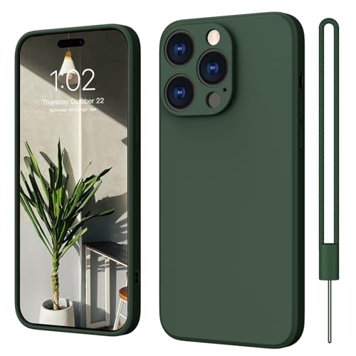ElestBela iPhone 15 Pro Hülle Silikon Case, Ultra Dünn Slim mit Microfiber, Kratzfeste Rundumschutz Case Schutzhülle Hülle iPhone 15 Pro Grün ElestBela iPhone 15 Pro Hülle Silikon Case, Ultra Dünn Slim mit Microfiber, Kratzfeste Rundumschutz Case Schutzhülle Hülle iPhone 15 Pro Grün von ElestBela