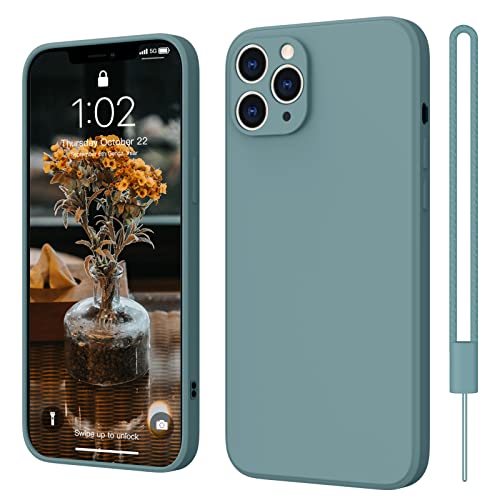 iPhone 11 Pro Hülle, ElestBela Hanyhülle iPhone 11 Pro Ultra Dünn Slim mit Microfiber, Kratzfeste Rundumschutz Case Schutzhülle Hülle für iPhone 11 Pro 5.8'' Kühl Grau von ElestBela