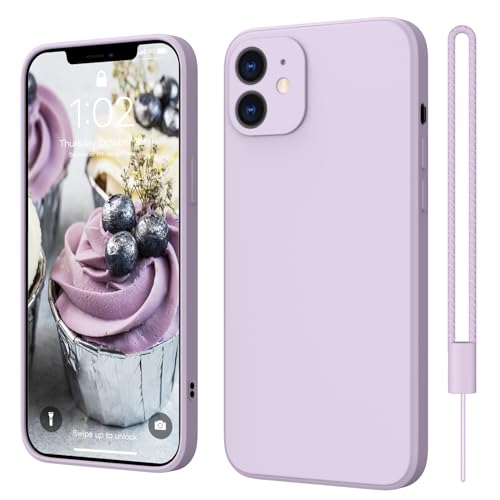 iPhone 12 Mini Hülle Silikon Case, ElestBela Hanyhülle iPhone 12 Mini Ultra Dünn Slim mit Microfiber, Kratzfeste Rundumschutz Case Schutzhülle Hülle für iPhone 12 Mini 4.7'' Lila iPhone 12 Mini Hülle Silikon Case, ElestBela Hanyhülle iPhone 12 Mini Ultra Dünn Slim mit Microfiber, Kratzfeste Rundumschutz Case Schutzhülle Hülle für iPhone 12 Mini 4.7'' Lila von ElestBela